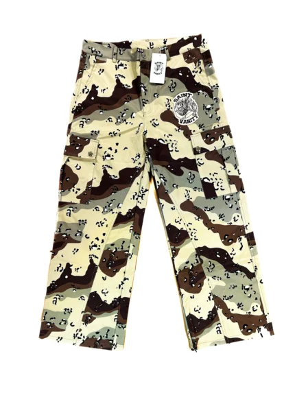 SAINT VANITY TAN CAMO PANTS