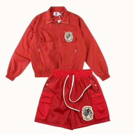 SAINT VANITY™ CARGO NYLON SET – RED