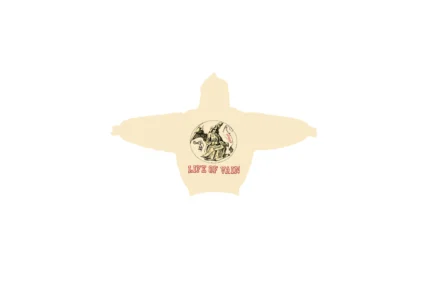 Saint Vanity Cream Life Of Vain Hoodie